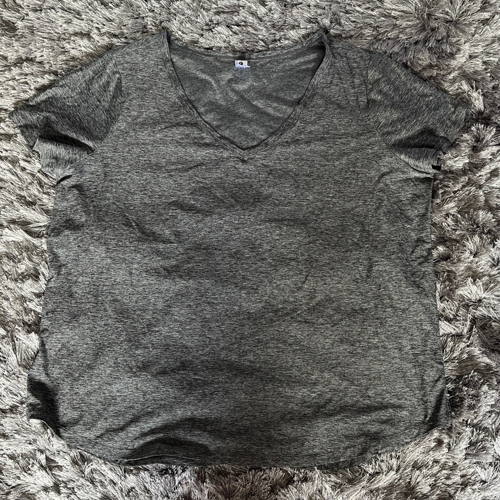 90 Degree By Reflex Gray Short Sleeve Tee